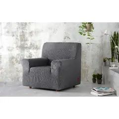 ZAHR - FUNDAS BIELASTICA 1 CUERPO BALI COLOR GRIS