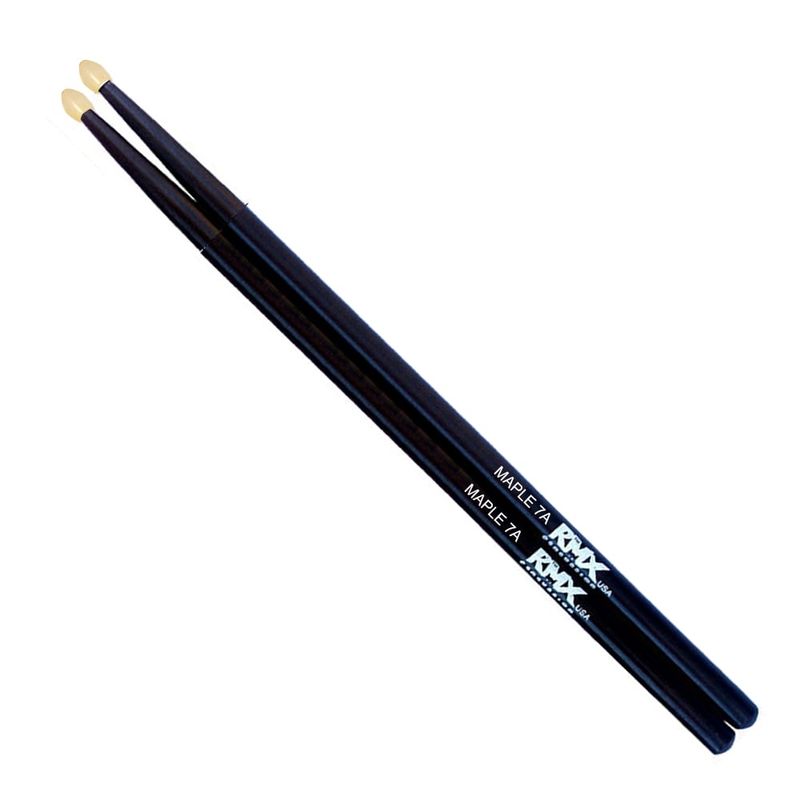 RMX - BAQUETA 7A NEGRA PUNTA DE NYLON MAPLE RMX