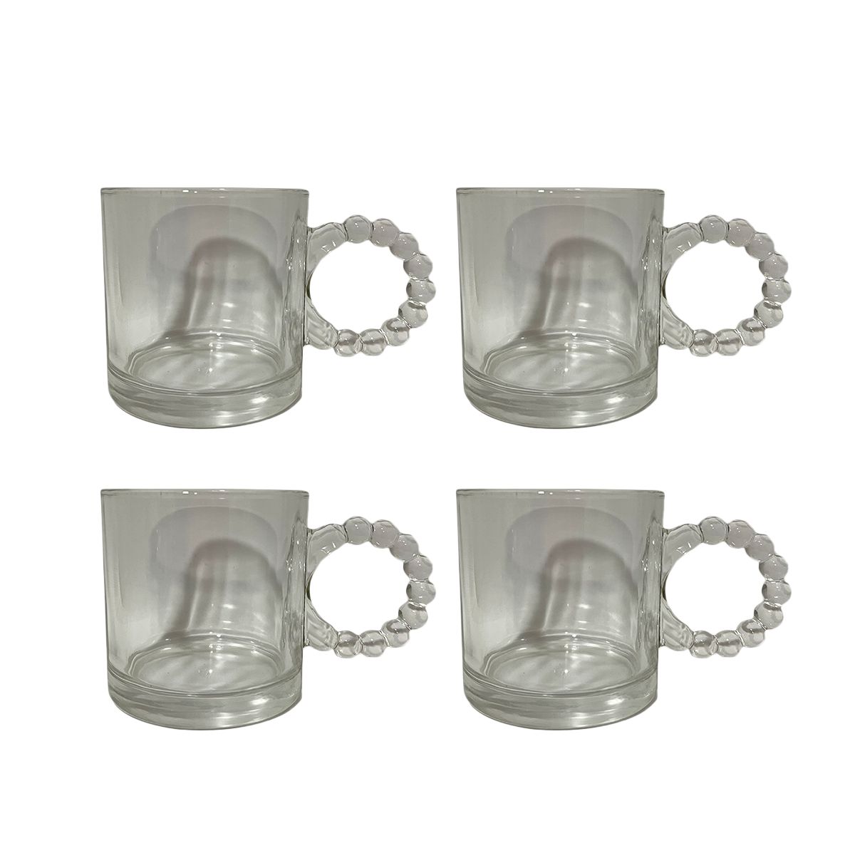 GENERICO - Tetera Infusora Set + 4 Tazas Te 110 Ml