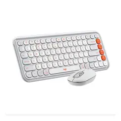LOGITECH - Kit Teclado Y Mouse Pop Icon Español Blanco 2024