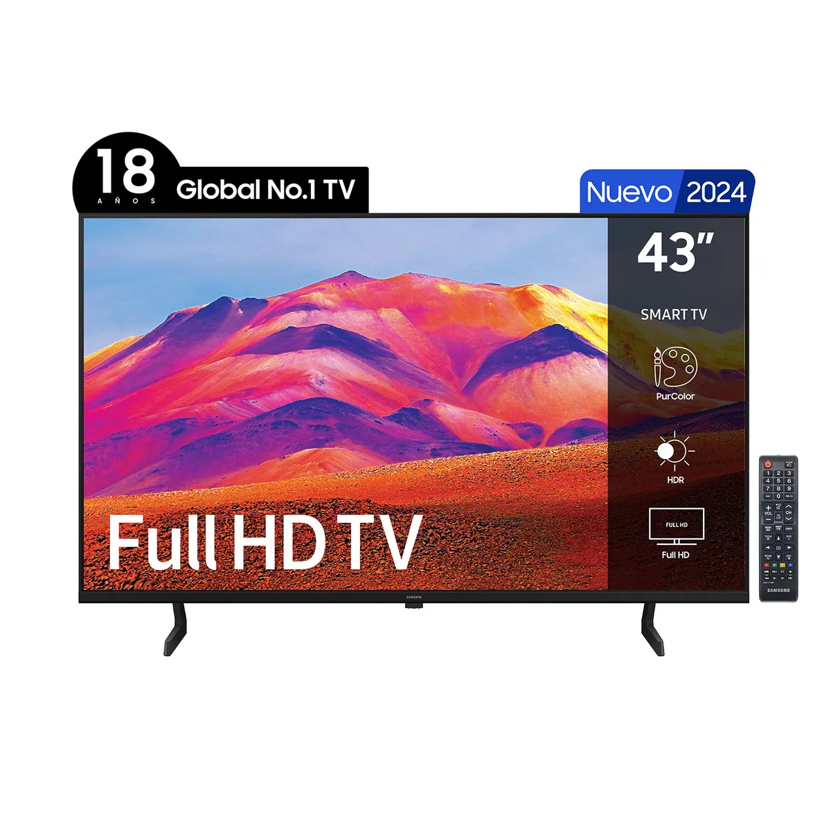 SAMSUNG - Samsung 43 FHD T5203 Smart TV 2024