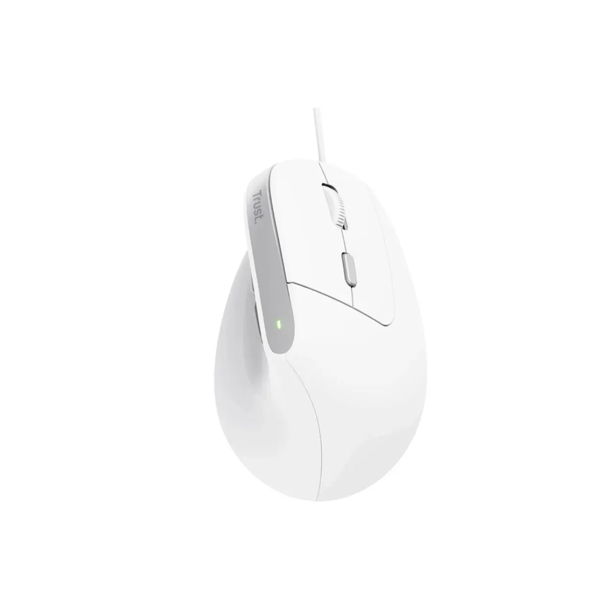 TRUST - Mouse Ergo Bayo II Blanco con Cable