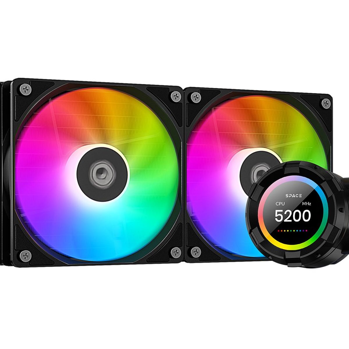 ID COOLING - Refrigeración Líquida ID-Cooling SL240 XE Pantalla LCD 21 AMDIntel