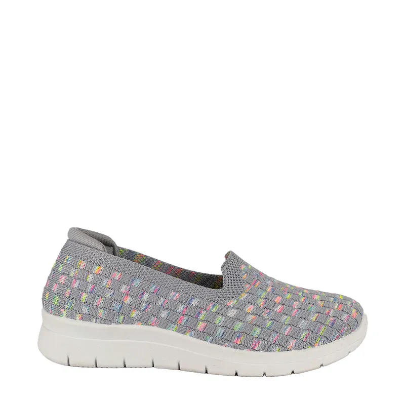 ALQUIMIA - Zapatilla Mujer Gris Balmes Alquimia