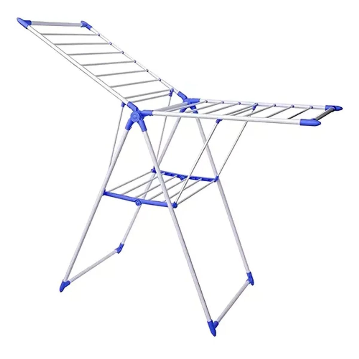 GENERICO - Tendedero Para Ropa De Pie Plegable Tender Acero