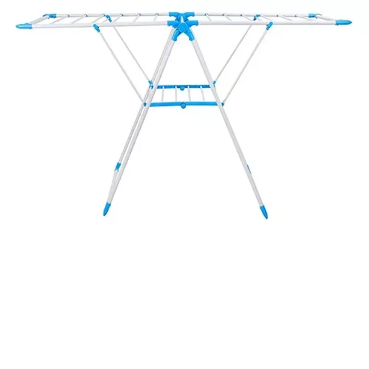GENERICO - Tendedero Para Ropa De Pie Plegable Tender Acero