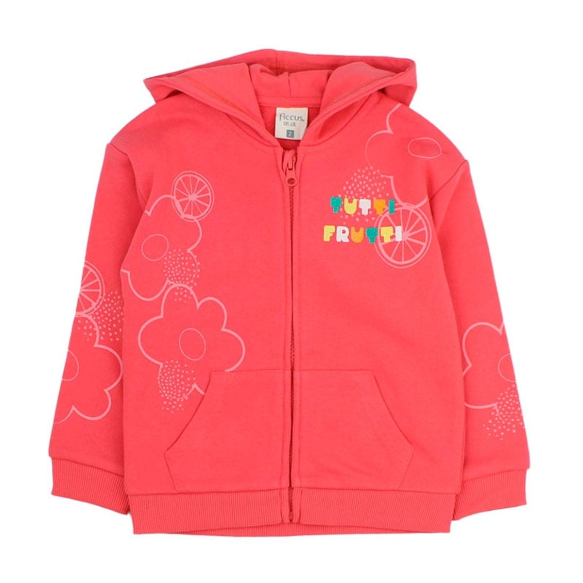 FICCUS - Polerón Kids Niña Energy Coral