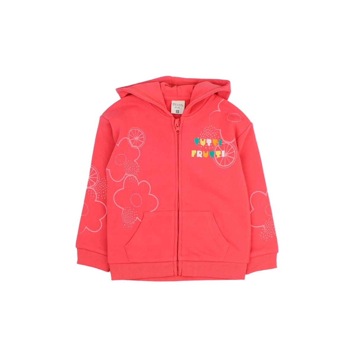 FICCUS - Polerón Kids Niña Energy Coral