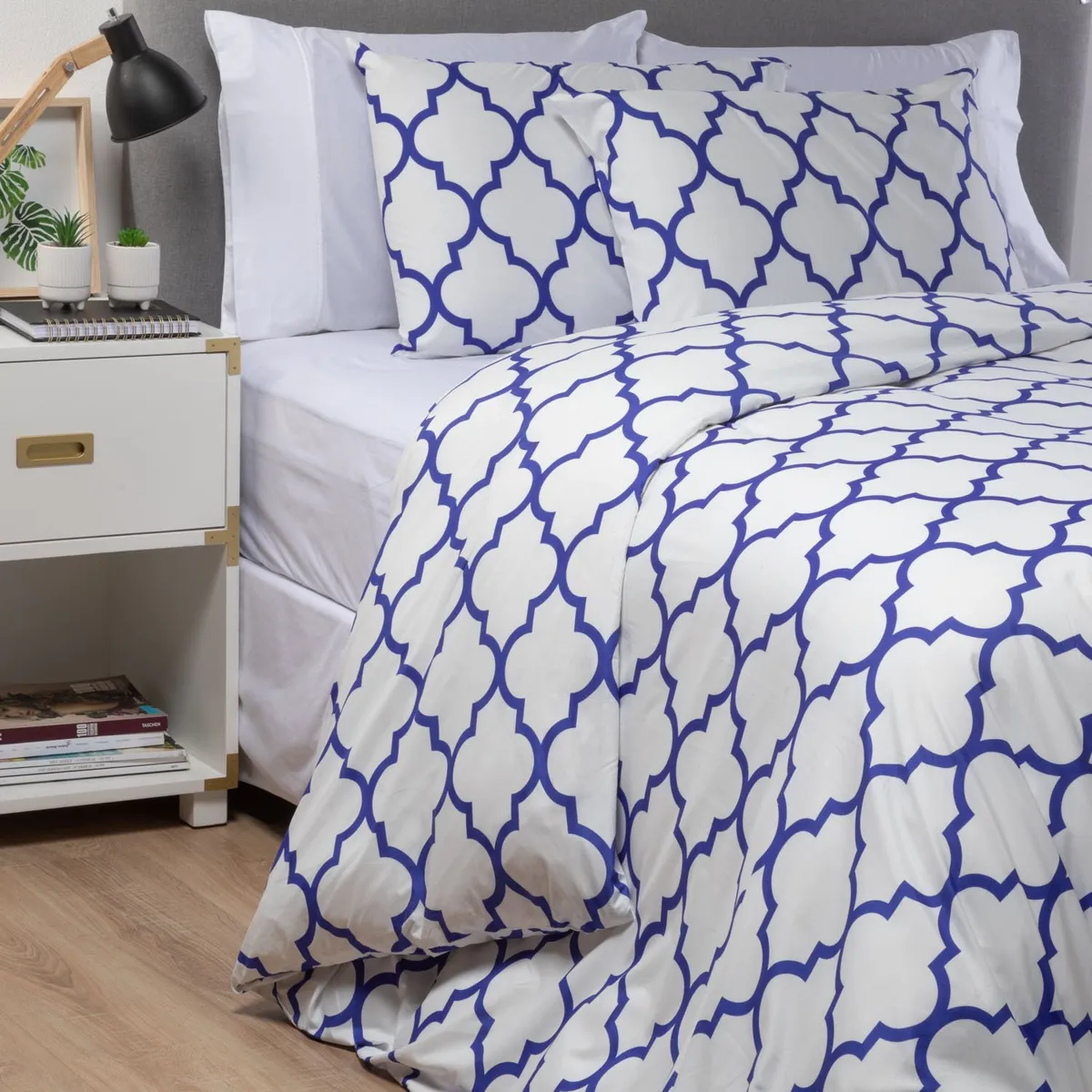 ZAHR - CUBRE PLUMON DOBLE CAMAS KING DIS1