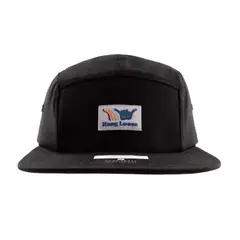HANG LOOSE - Jockey Gorro Hombre Plano Negro