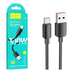 HOCO - Cable X96 100w 6a 1m Negro