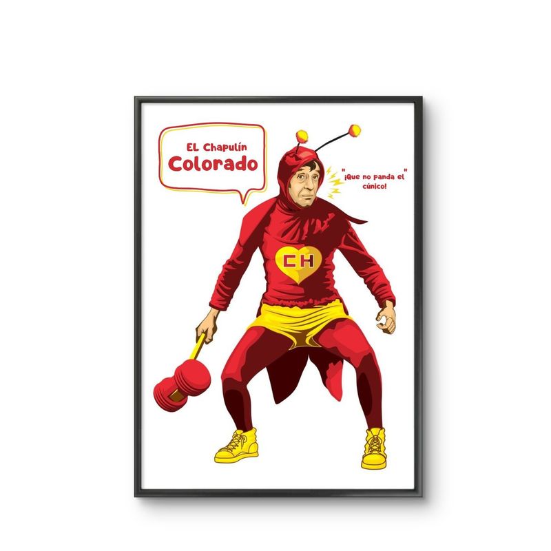 GENERICO - Cuadro Chapulin Colorado - Chespirito
