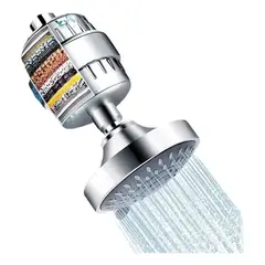 GENERICO - Filtro Purificador Agua Para Ducha Universal + 2 Repuestos