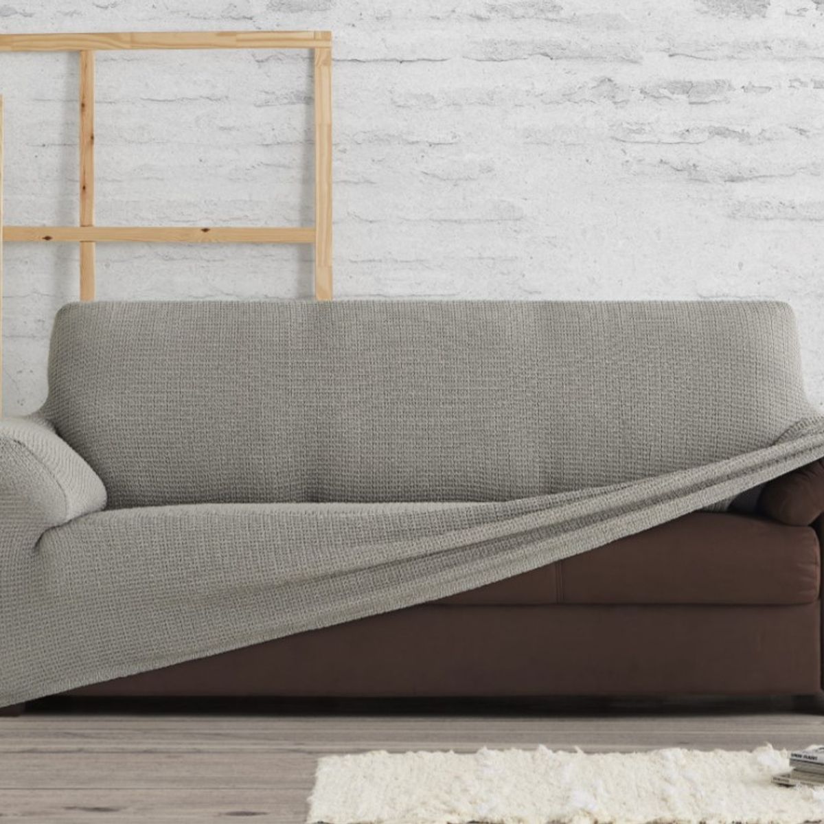 ZAHR - FUNDAS BIELASTICA 3 CUERPOS BALI COLOR GRIS