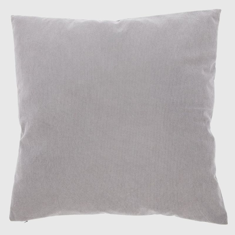 ZAHR - COJIN CHENILLE GRIS