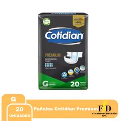 COTIDIAN - Pañales de Adulto Premium G 20uds