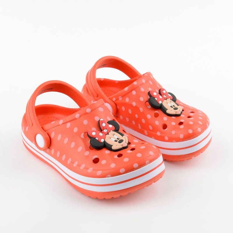 DISNEY - Zueco De Eva Niña Cinta Minnie Rojo Disney