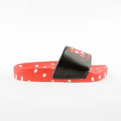 DISNEY - Sandalia Slide Niña Lunares Minnie Rojo