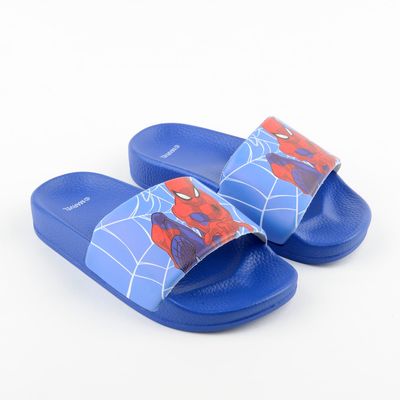 Imagen 2 del producto Sandalia Slide Niño Telaraña Spiderman Azul