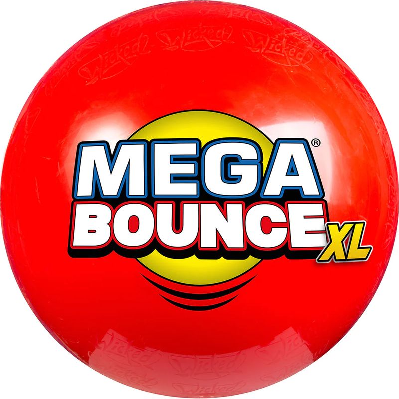 GENERICO - Pelota inflable 80cm Wicked Mega Bounce XL Rojo