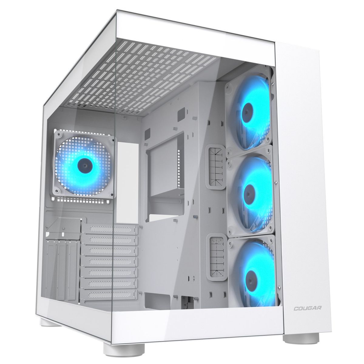 COUGAR - Gabinete gamer Cougar FV150 RGB White