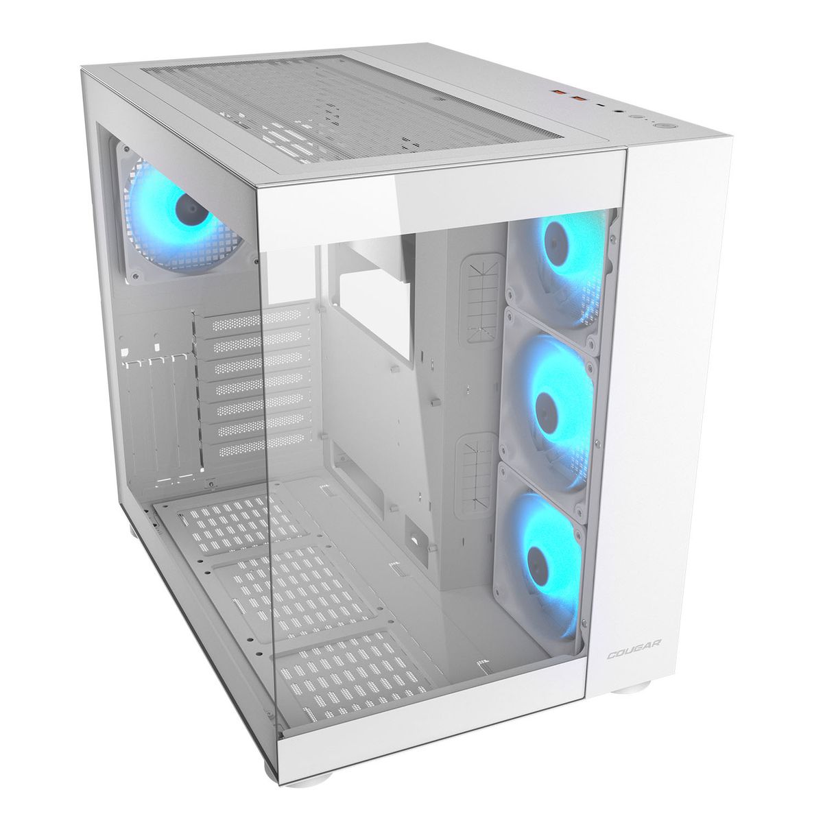 COUGAR - Gabinete gamer Cougar FV150 RGB White