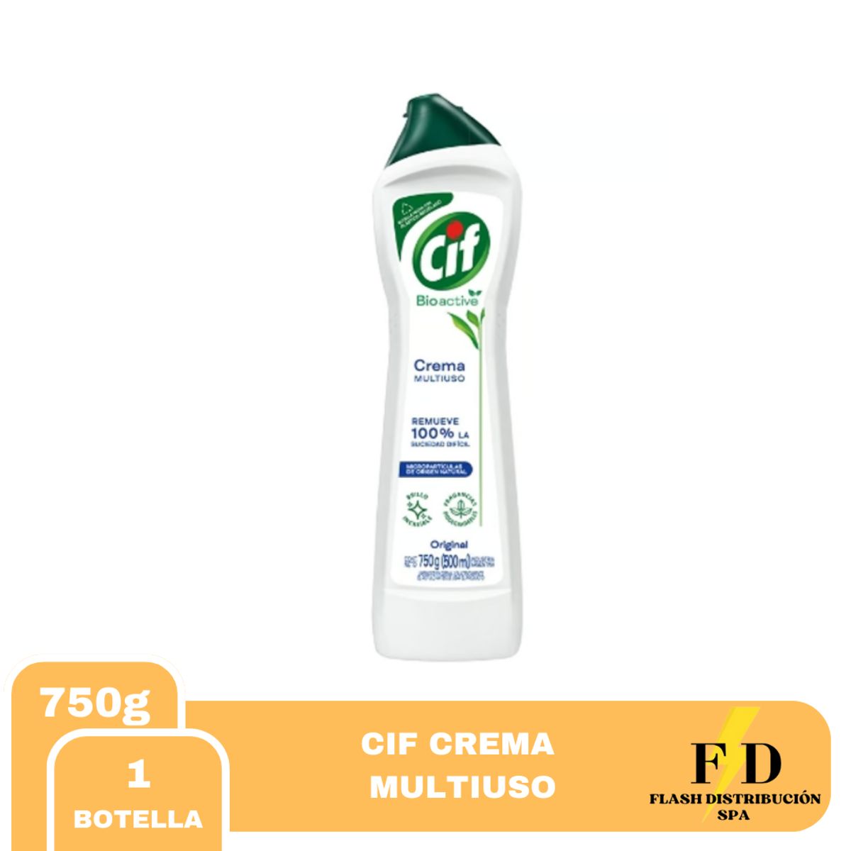 ARIEL - Limpiador Original En Crema 750 g 500ml