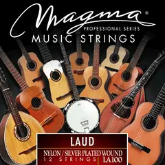 MAGMA - Set 12 Cuerdas Para Laud LA100 Nylon