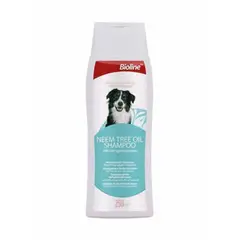 BIOLINE - Shampoo con aceite de arbol neem previene parasitos 250 ml