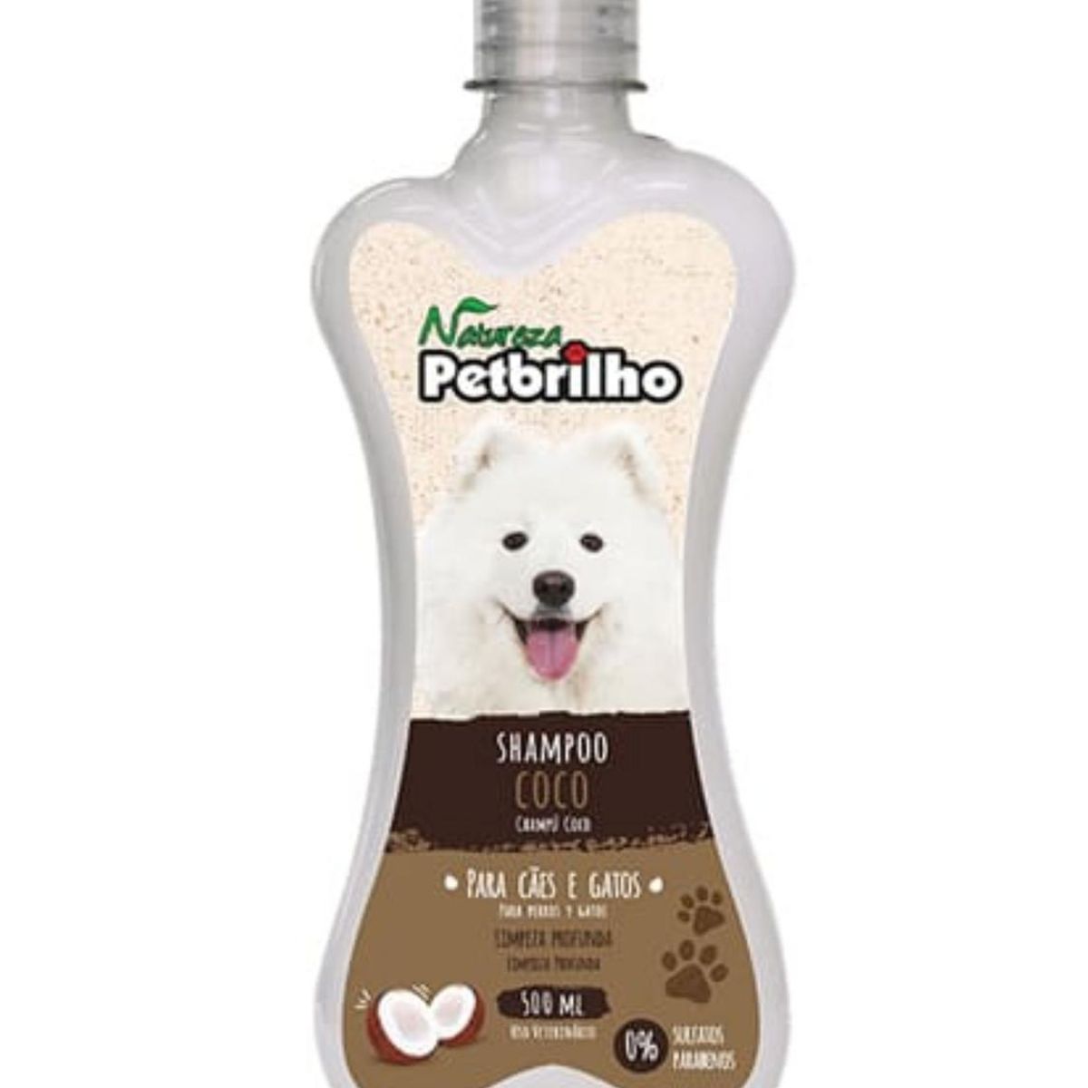GENERICO - Shampoo Coco Hidratante 500ml Perros y Gatos