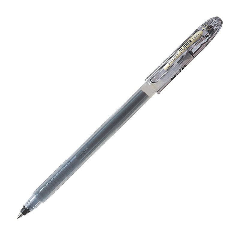 PILOT - Lápiz Tinta Super Gel 07mm Negro Pilot