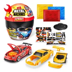 METAL MACHINES - PLAYSET CASCO SPEED HERO - ROJO