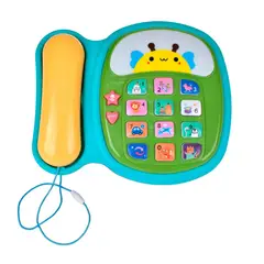 ANSALDO - TELEFONO DIDACTICO CON LUCES Y SONIDOS - VERDE