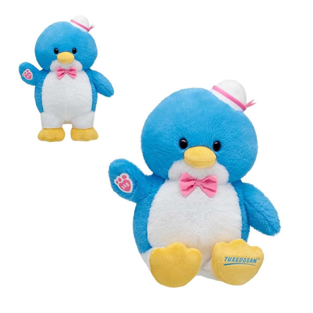 BUILD A BEAR - Peluche Build a Bear Tuxedosam colección Sanrio