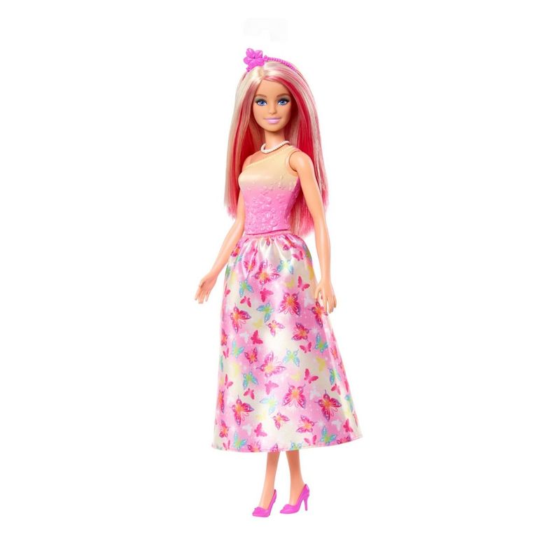 BARBIE - BARBIE DONCELLAS VESTIDOS DE ENSUEÑO-PELO ROSA/BLANCO