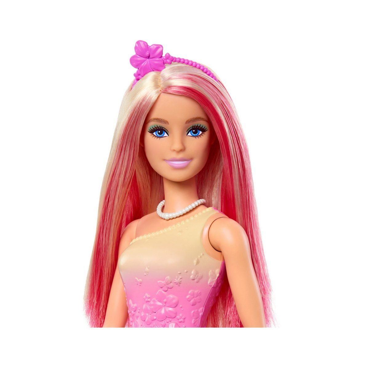 BARBIE - Muñeca Barbie fantasía vestidos de ensueño - Pelo Rosa
