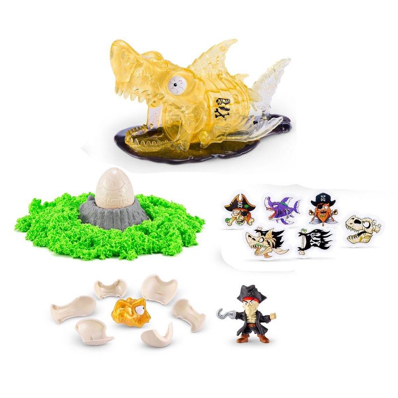 SMASHERS - CALAVERA GIGANTE SMASHERS DINO ISLAND ZURU - ROJO