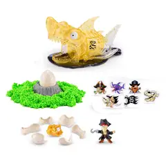 SMASHERS - CALAVERA GIGANTE DINO ISLAND ZURU - ROJO