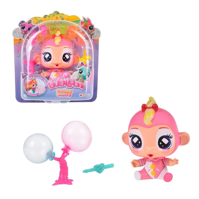 ANSALDO - Figura Bubiloons Con Globos Y Accesorios - Zoey.-