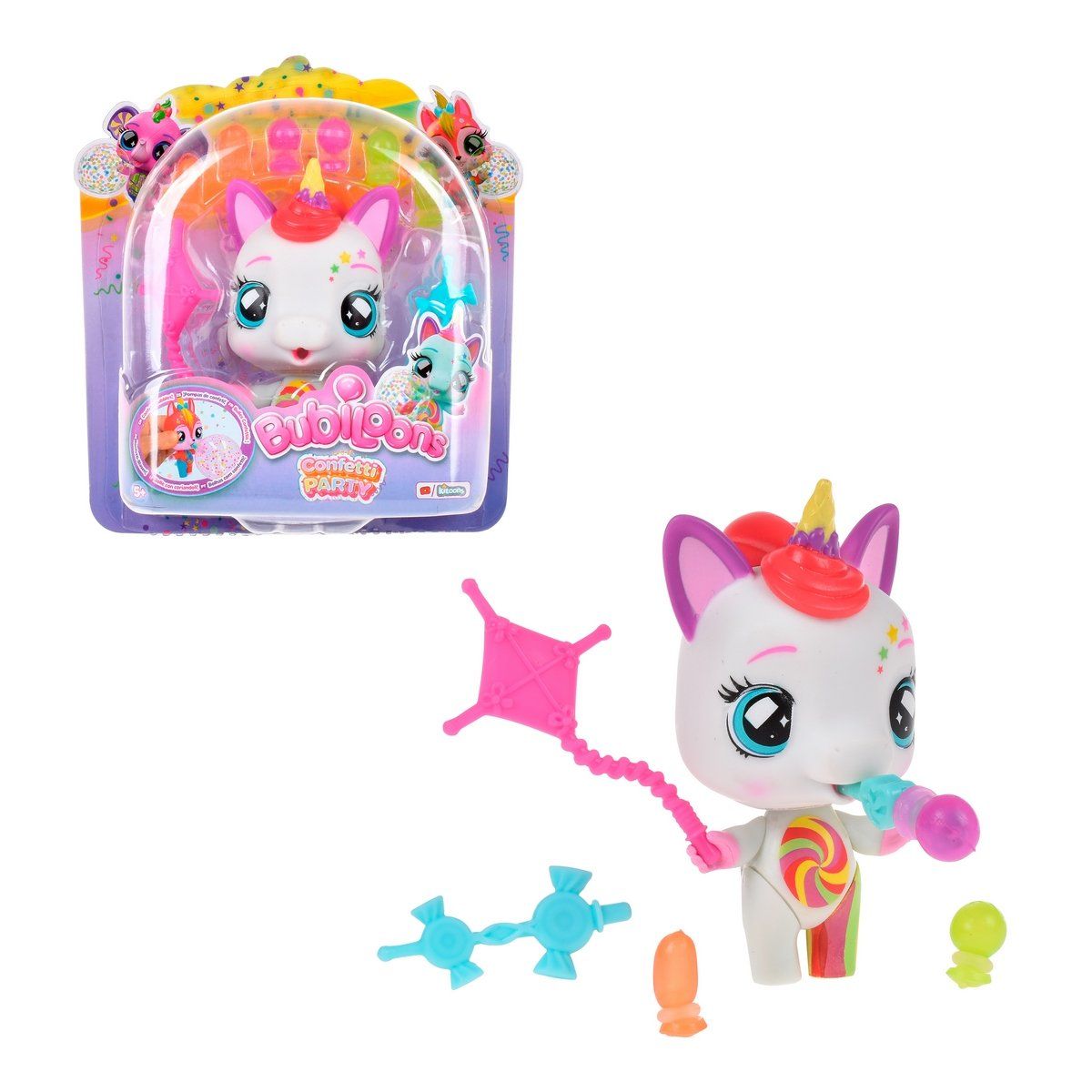 ANSALDO - Figura Bubiloons Con Globos Y Accesorios - Lola