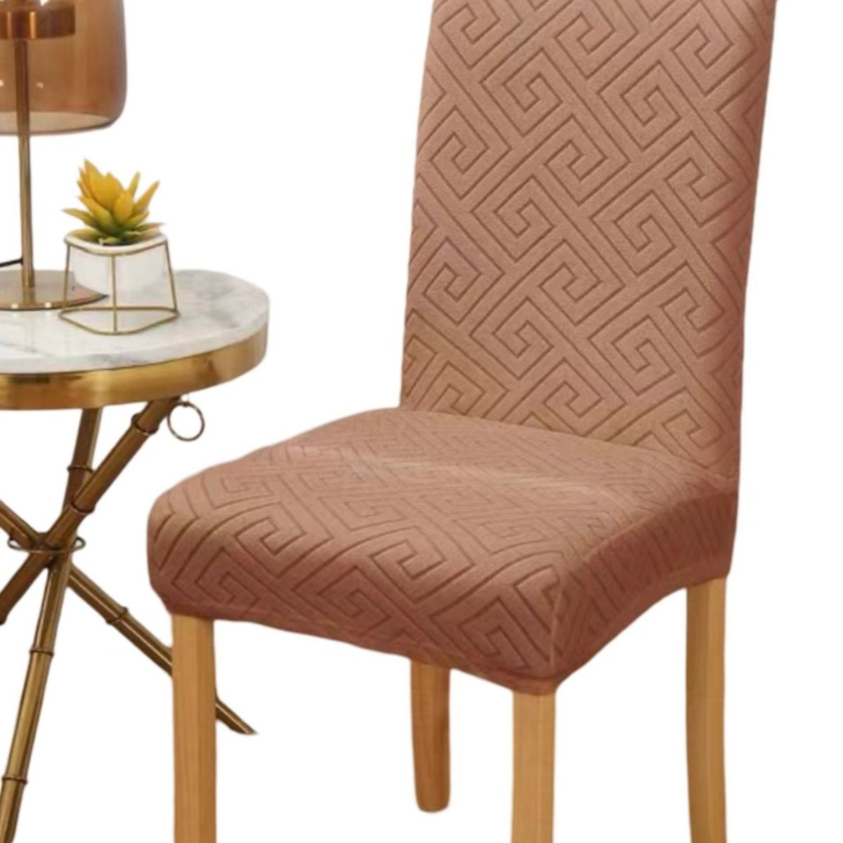 GENERICO - Fundas Texturizadas para sillas-Pack de 6 B4