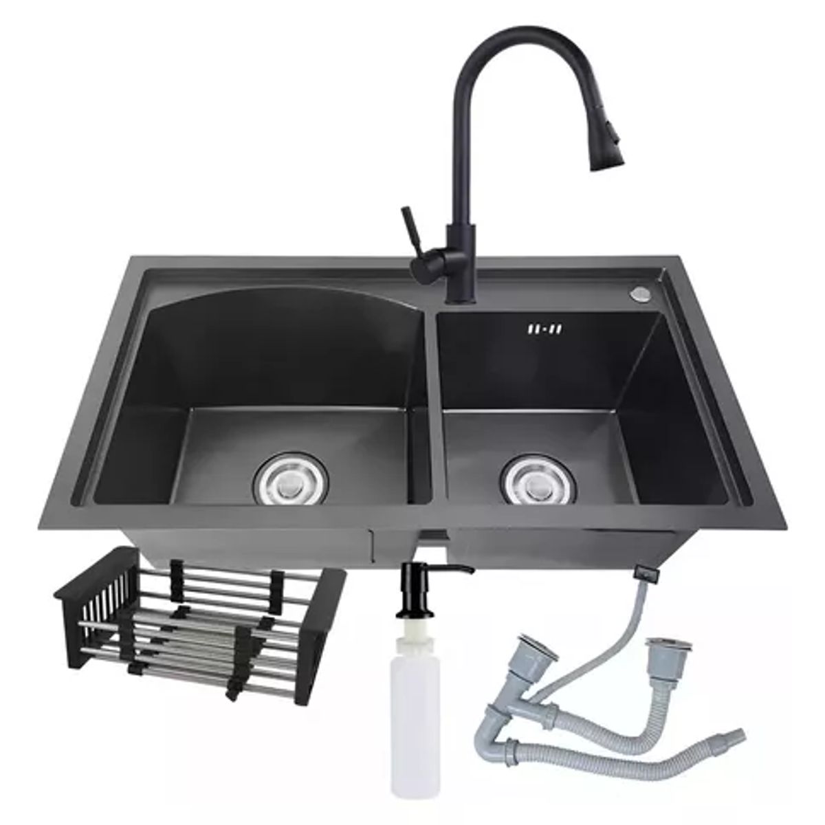 GENERICO - HandMade Aspor Handmade Sink 78x43 78x43NC Acero inoxidable