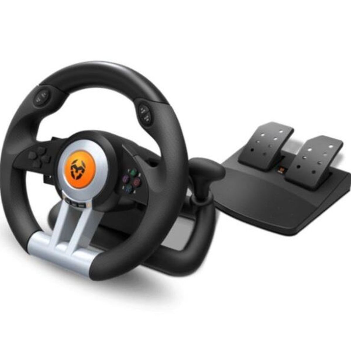 KROM - Volante de Carrera - Krom K-Wheel Volante y Pedales - USB
