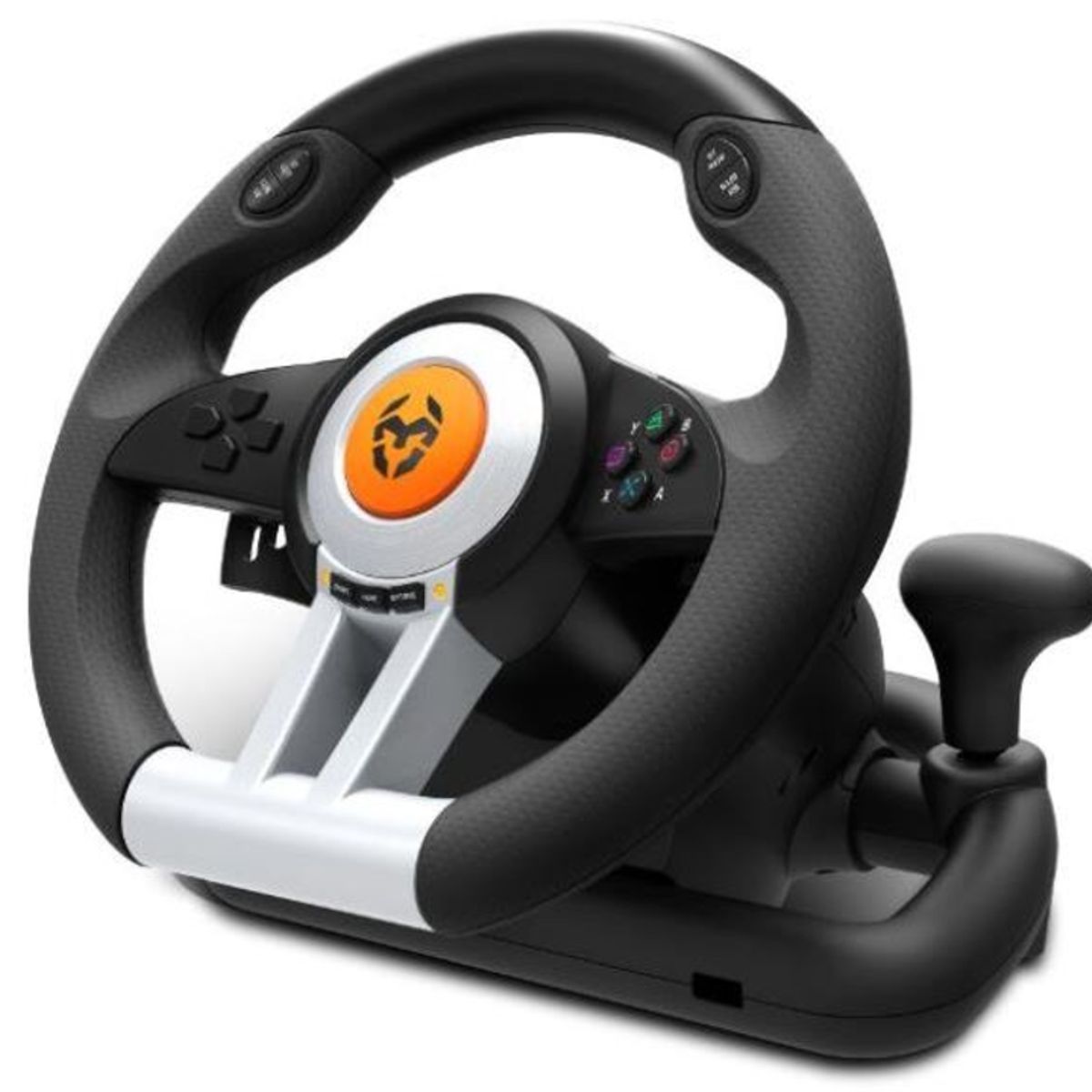 KROM - Volante de Carrera - Krom K-Wheel Volante y Pedales - USB