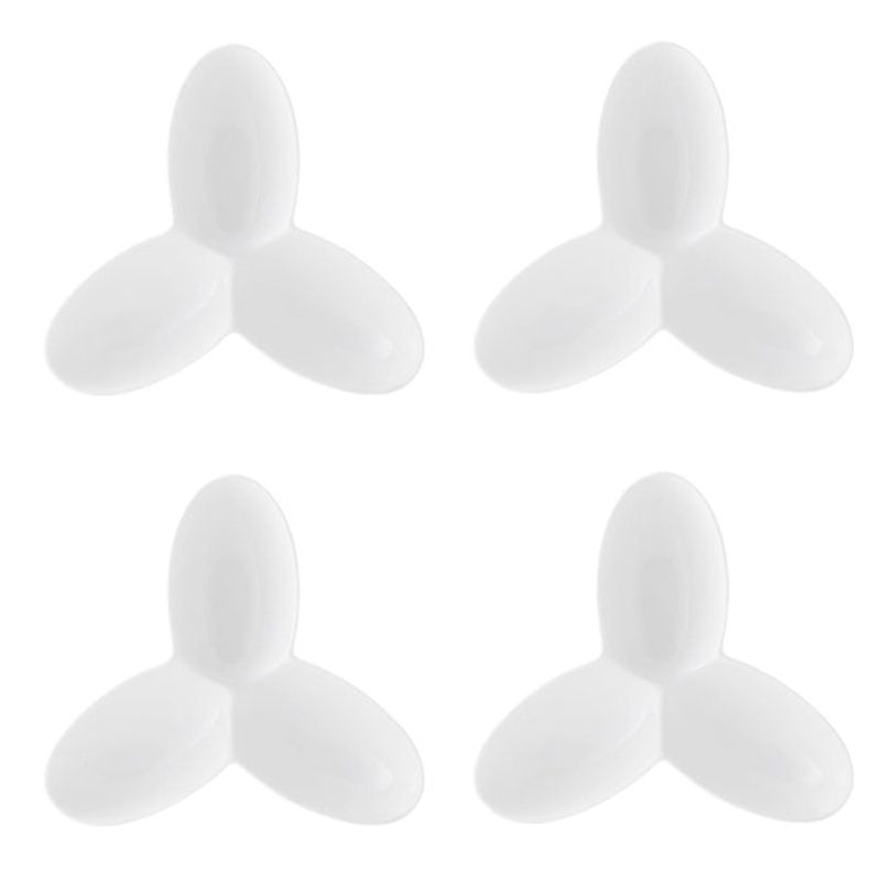 BRIC - Pack 4 Plato Bowl Decorativo Diseño Flor.
