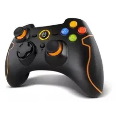 KROM - Joystick - Khensu - Inalambrico  - USB - PCPS3 - Negro