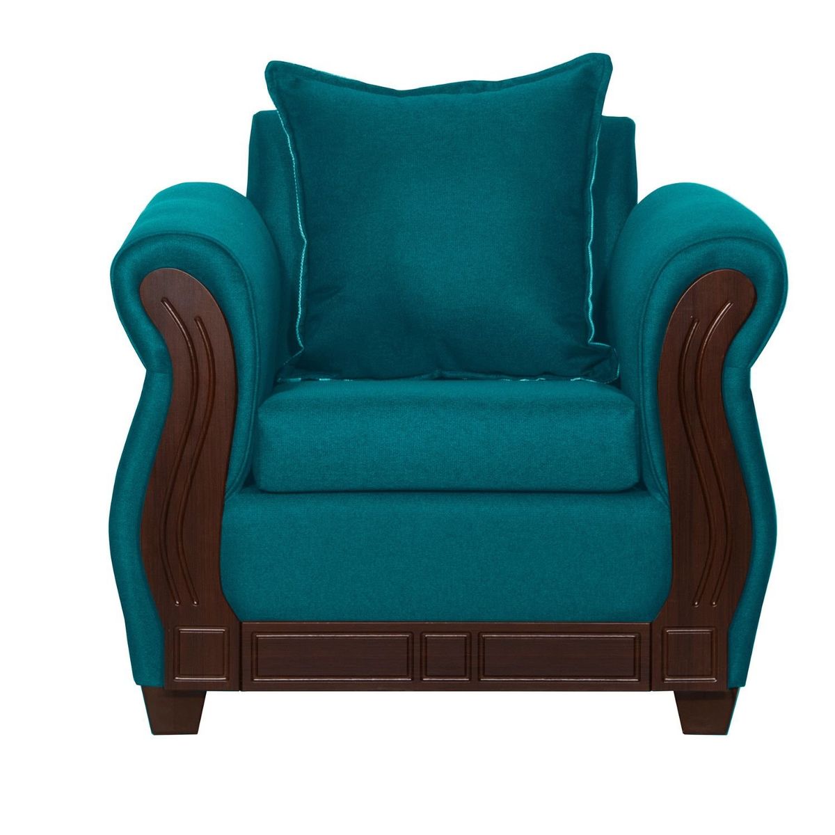 RUZAM MOBEL - SILLÓN 1 CUERPO ATENAS TURQUESA