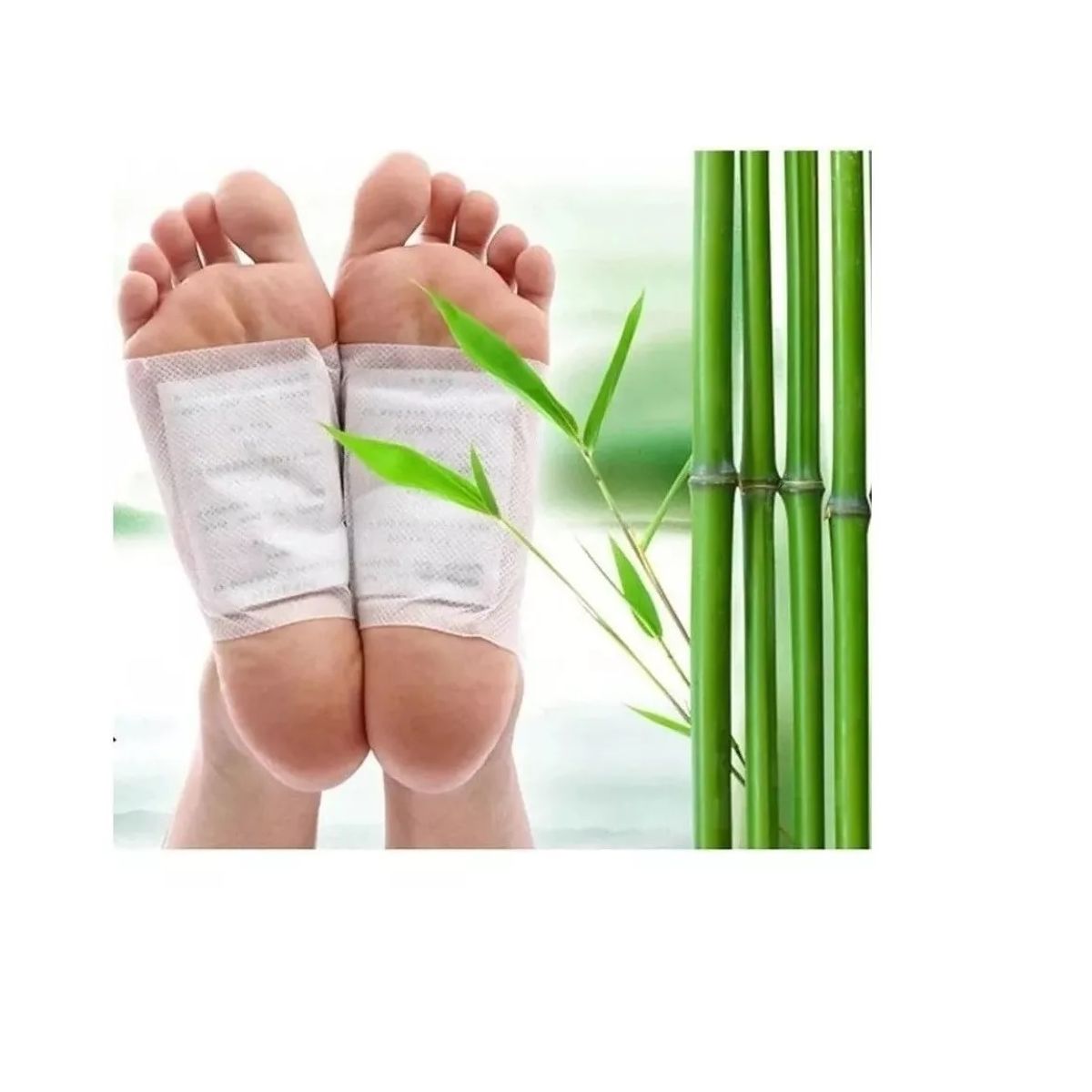 GENERICO - Kinoki Detox Desintoxicación Pies Cansados Dolor 10 Parches