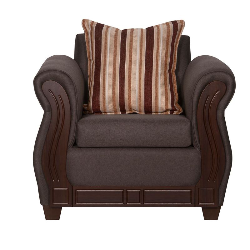 RUZAM MOBEL - SILLÓN 1 CUERPO ATENAS CAFÉ