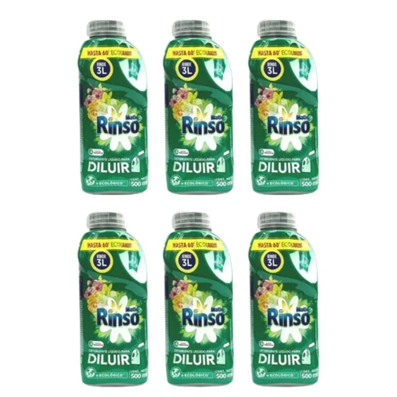GENERICO - Detergente Líquido  Rinso 6  Unidades De 500ml